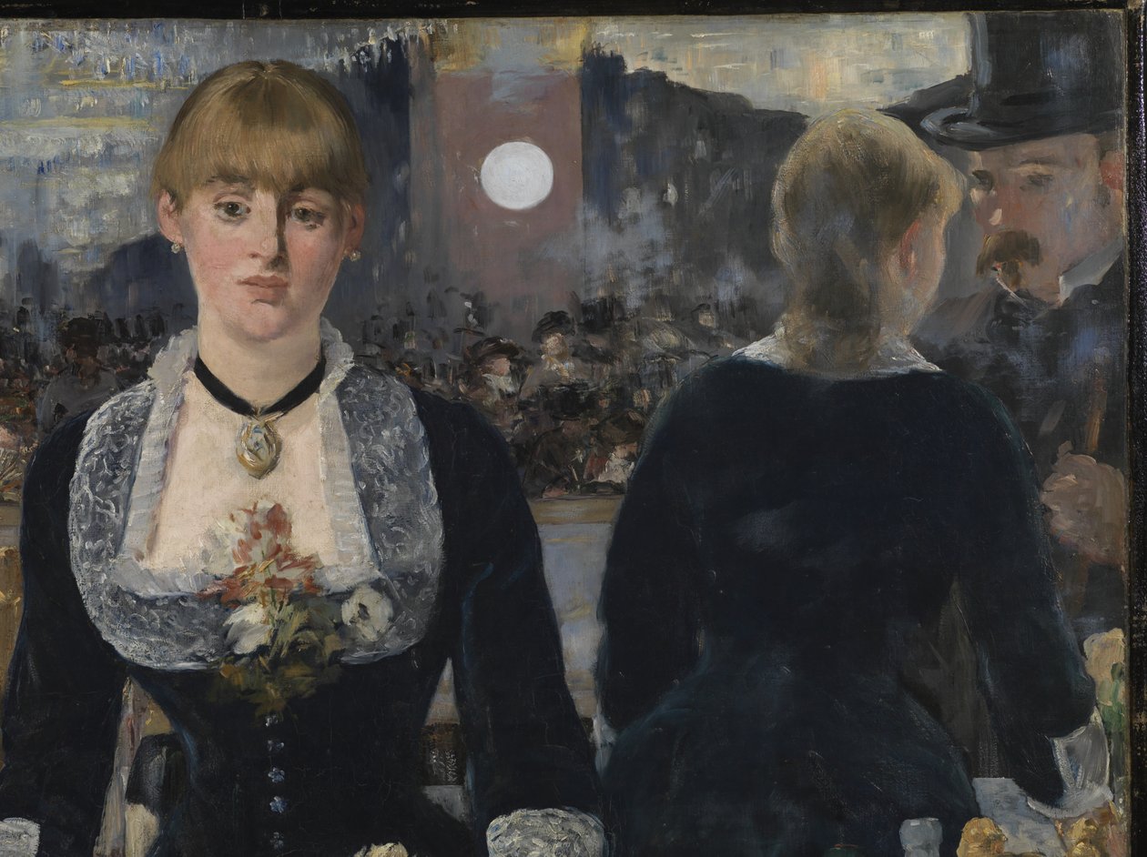 Egy bár a Folies-Bergerében, 1881-82 (2536 részlet) alkotó: Édouard Manet