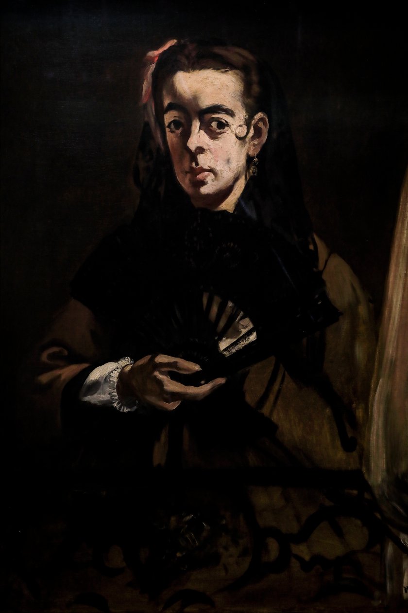 Angelina ezt is mondta: Egy hölgy az ablaknál 1865 (Olaj, vászon) alkotó: Édouard Manet