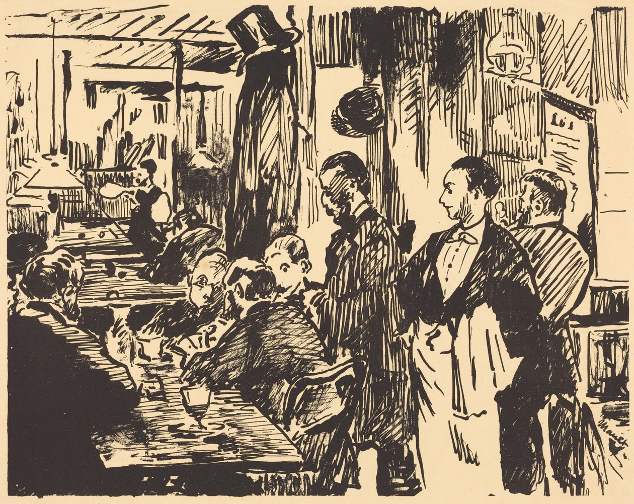 A kávéházban alkotó: Édouard Manet