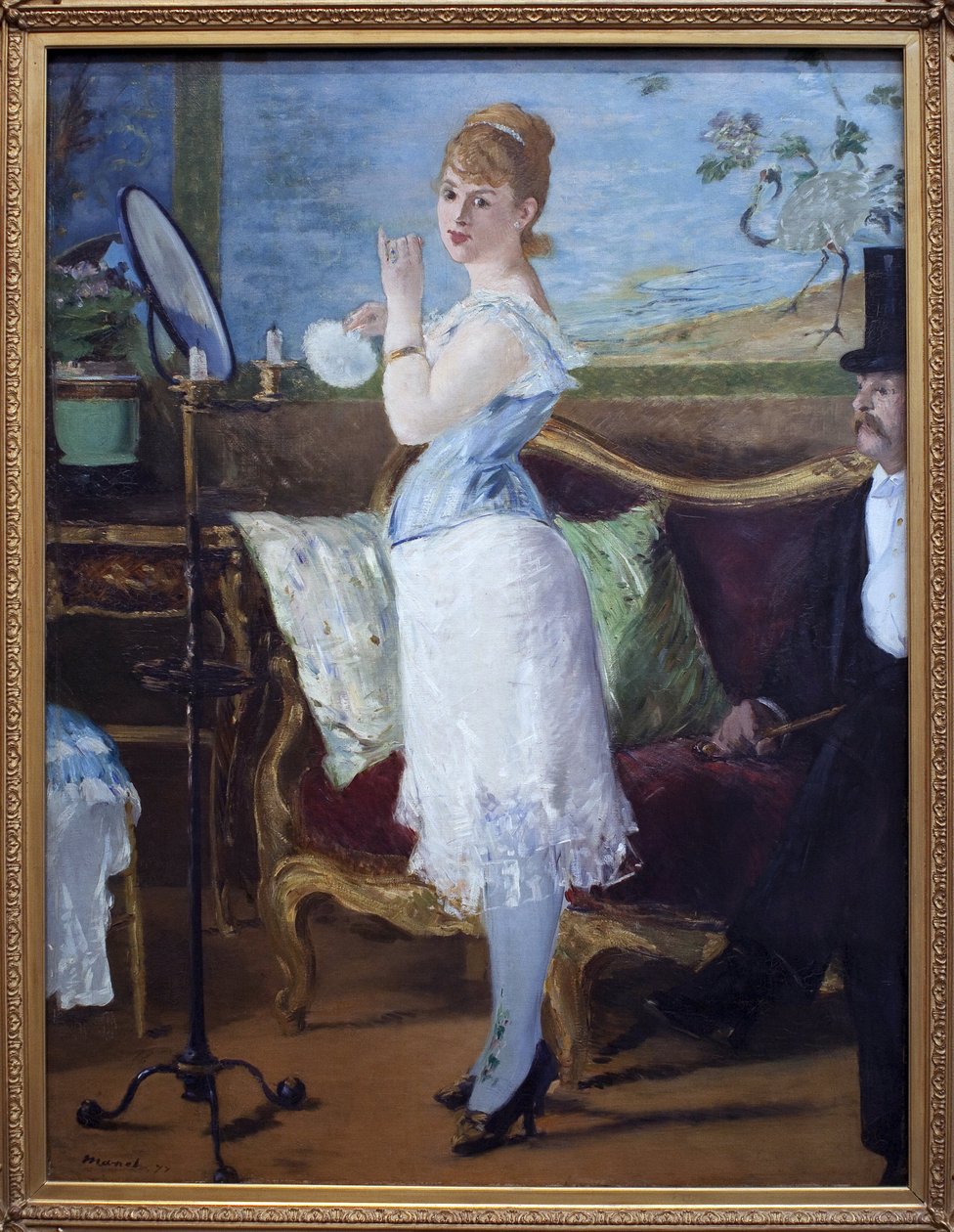 Kisbaba. (Citronként ismert Henriette Hauser színésznő portréja, Nana, Emile Zola (1840-1902) regényeinek prostituált alakja. Edouard Manet (1832-1883) festménye, olaj, vászon alkotó: Édouard Manet