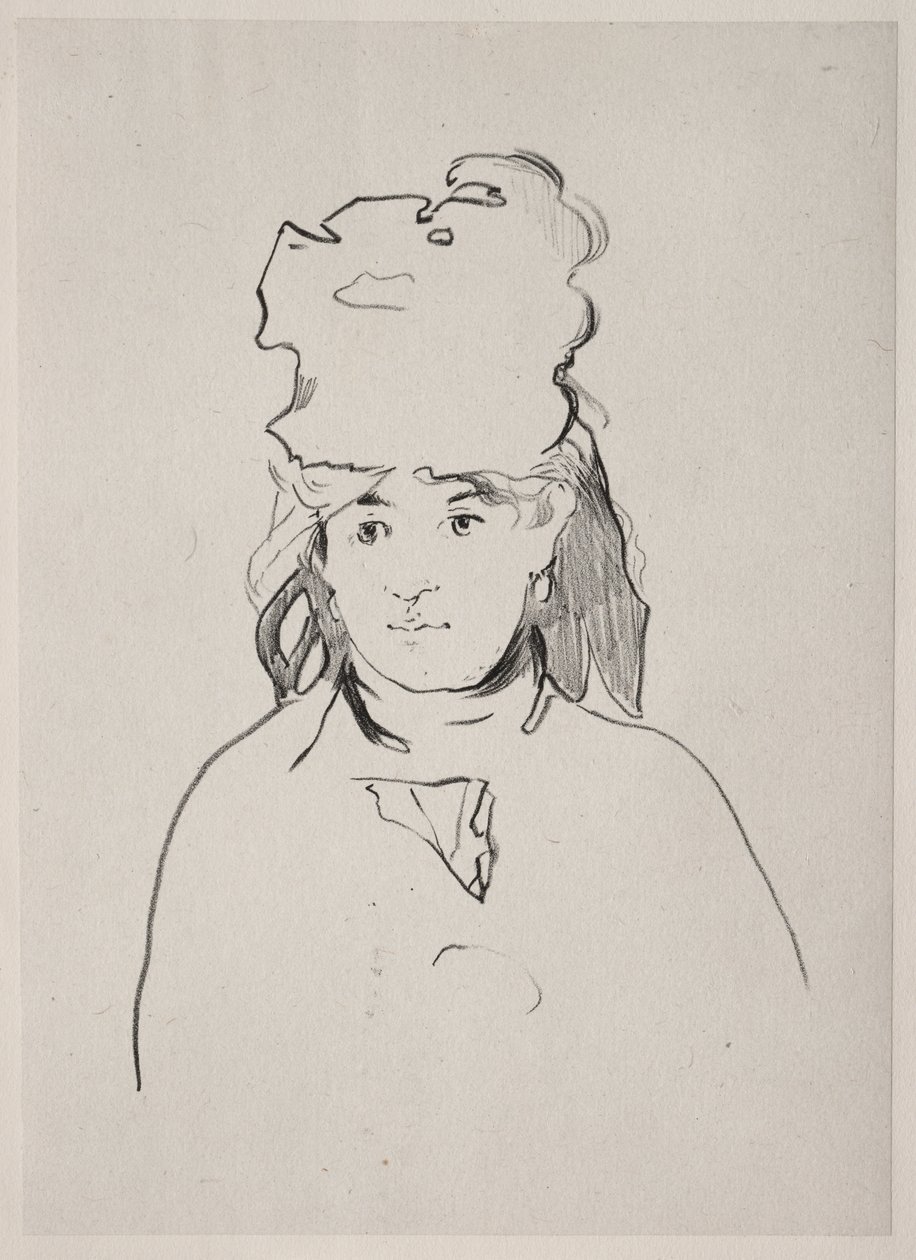 Berthe Morisot alkotó: Édouard Manet