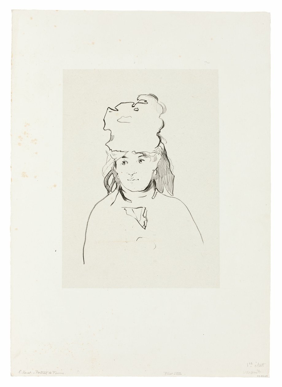 Berthe Morisot a sziluettben alkotó: Édouard Manet