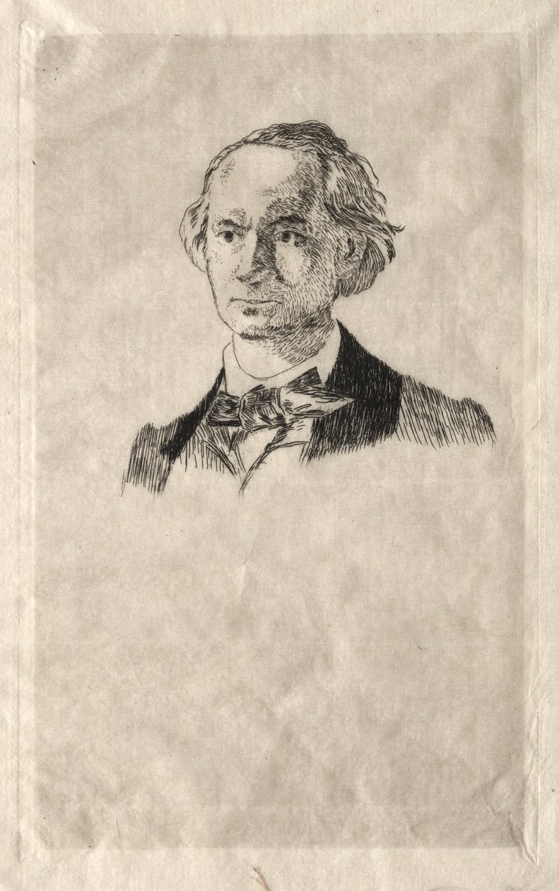 Charles Baudelaire alkotó: Édouard Manet