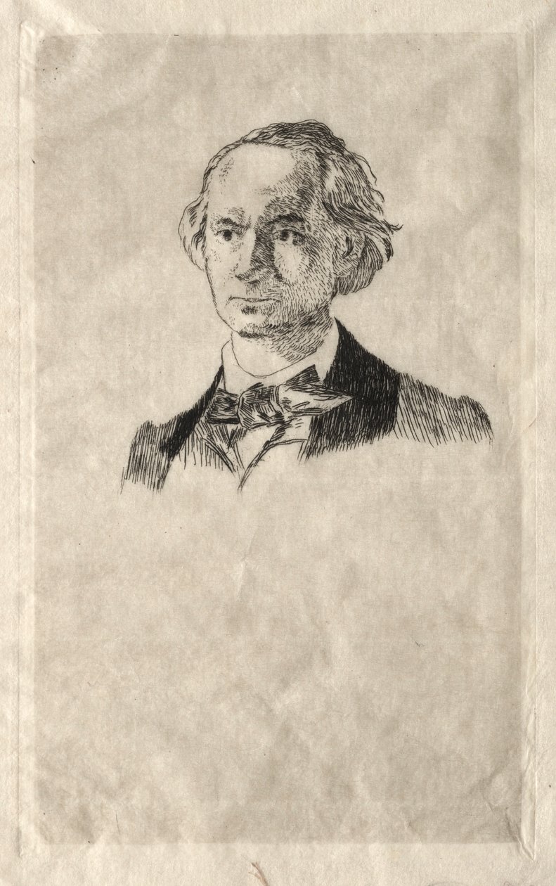 Charles Baudelaire, 1865. alkotó: Édouard Manet