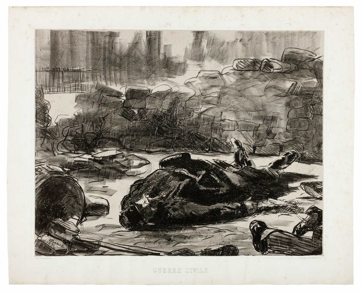 Polgárháború alkotó: Édouard Manet