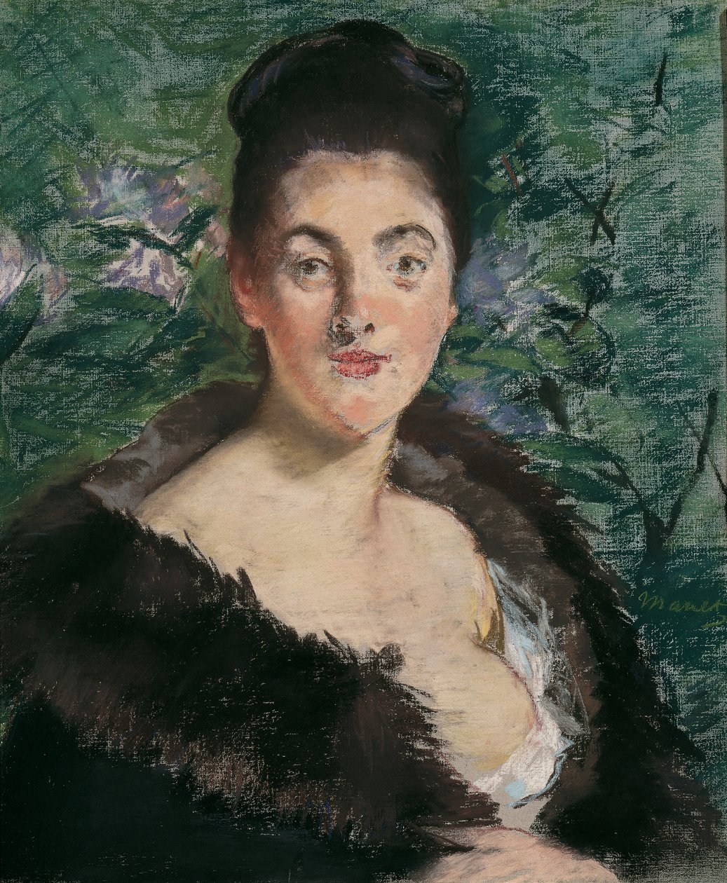 bundás hölgy alkotó: Édouard Manet