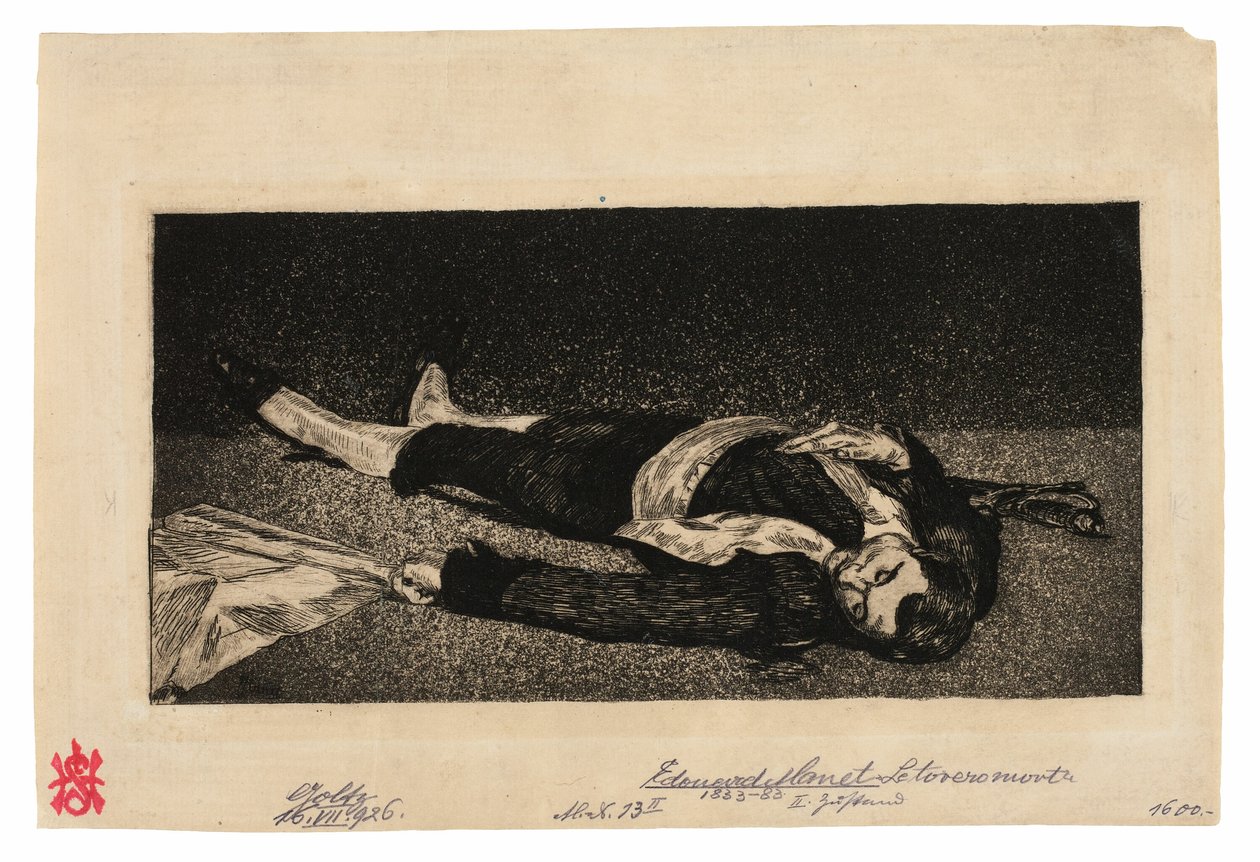 Halott Toreador alkotó: Édouard Manet
