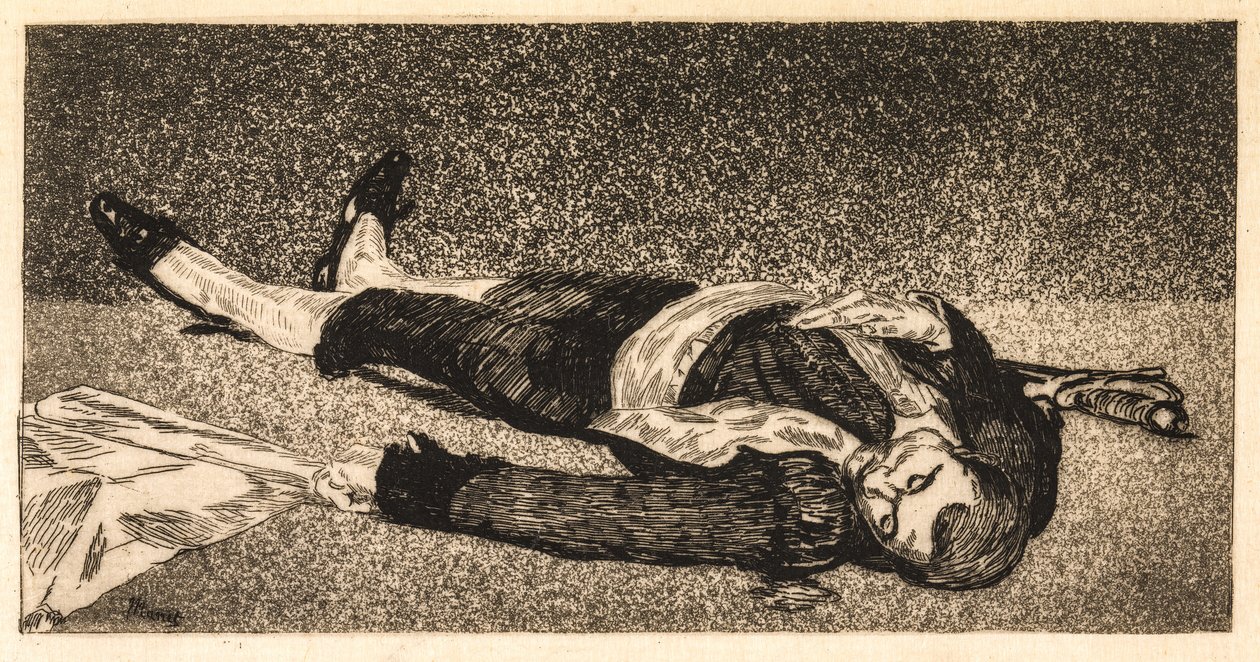 Halott torreádor alkotó: Édouard Manet