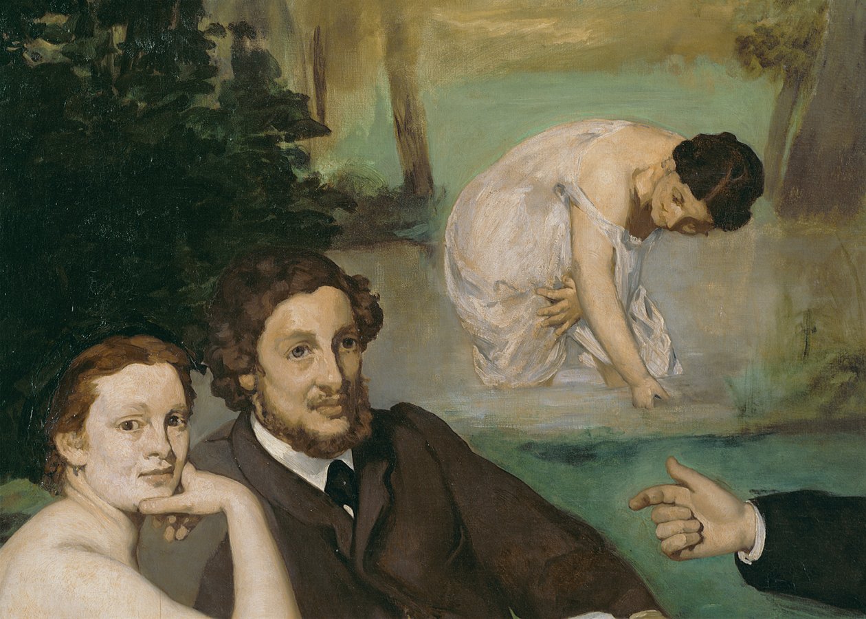 Ebéd a füvön, 1863 alkotó: Édouard Manet