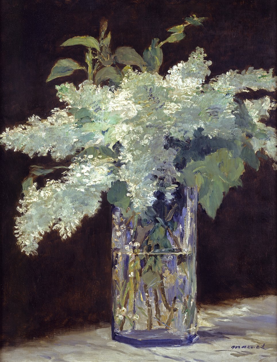 Orgonacsokor alkotó: Édouard Manet