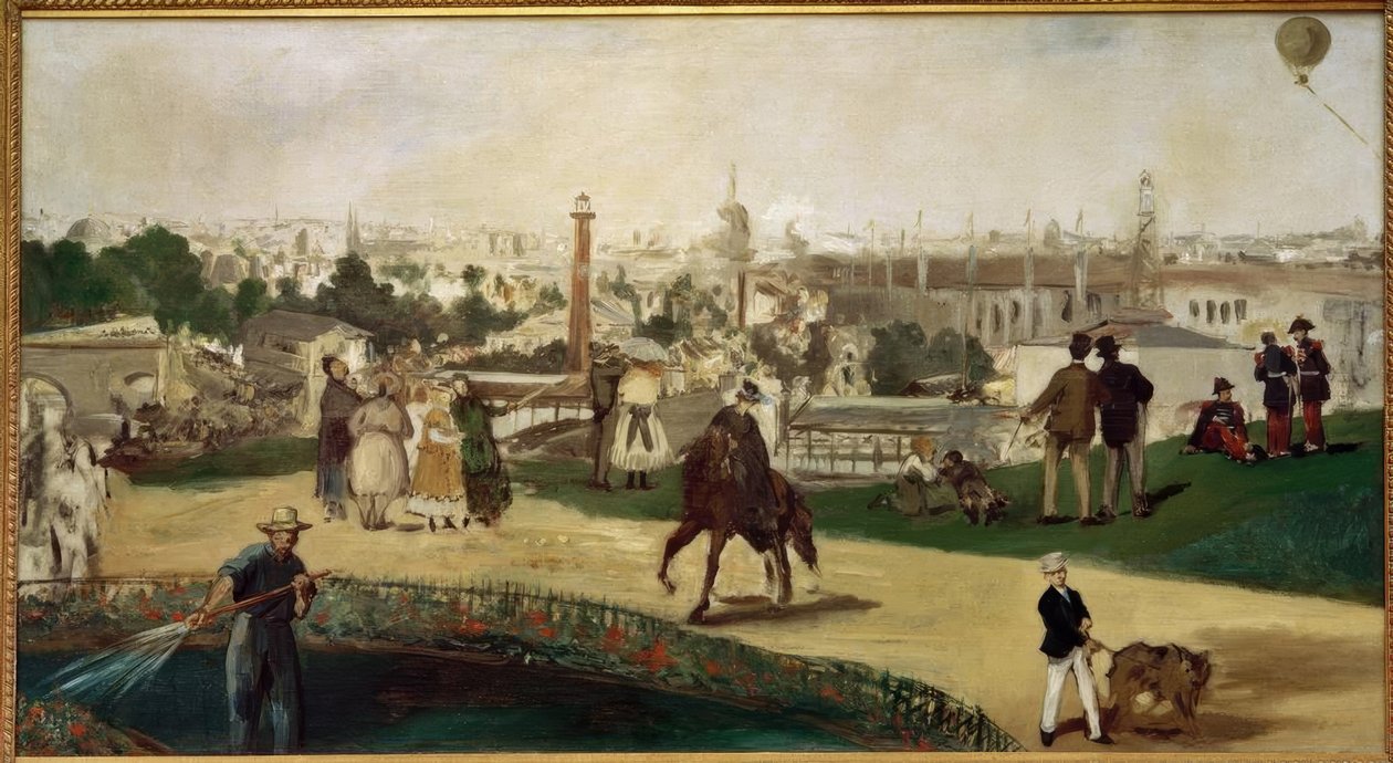 1867. évi egyetemes kiállítás alkotó: Édouard Manet