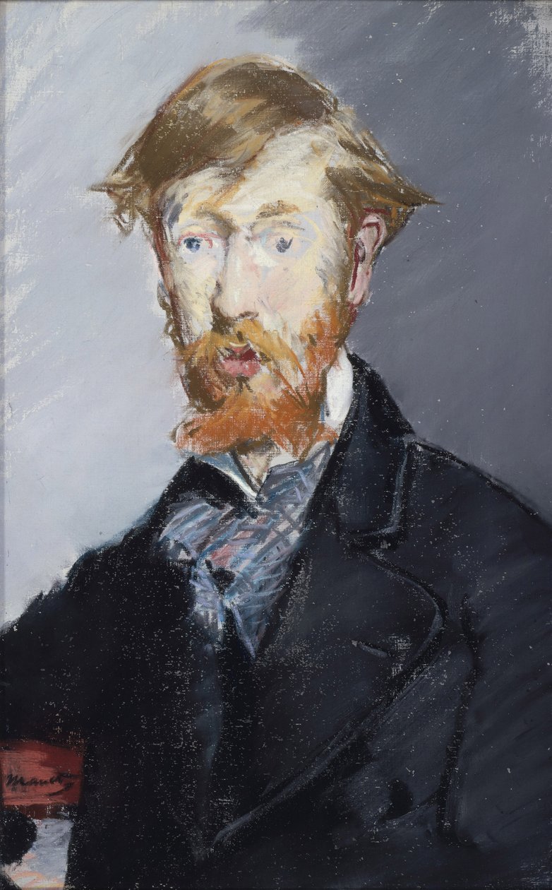 George Moore, 1879 (pasztell, vászon) alkotó: Édouard Manet