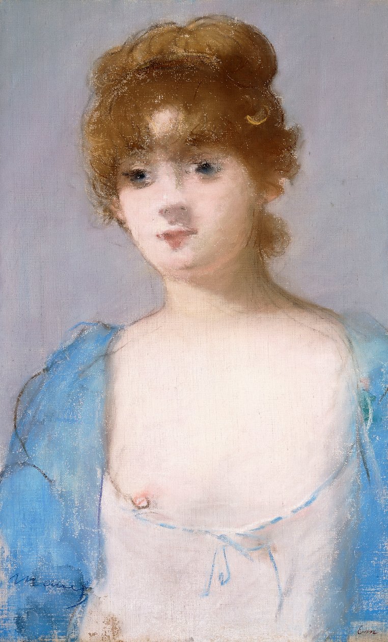 Lány pongyolában, 1882 alkotó: Édouard Manet