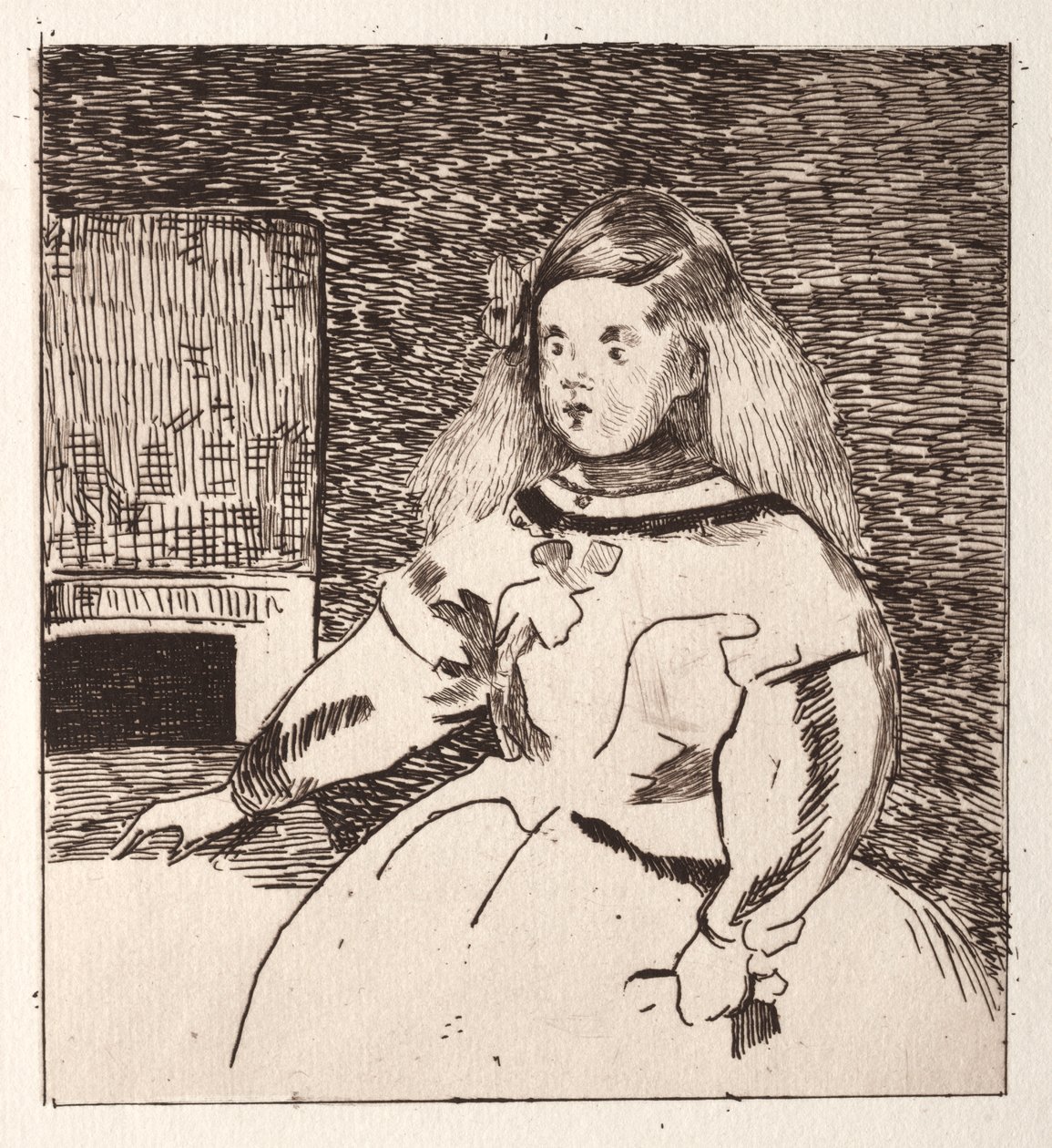 Margarita infánsnő, Velázquez után alkotó: Édouard Manet