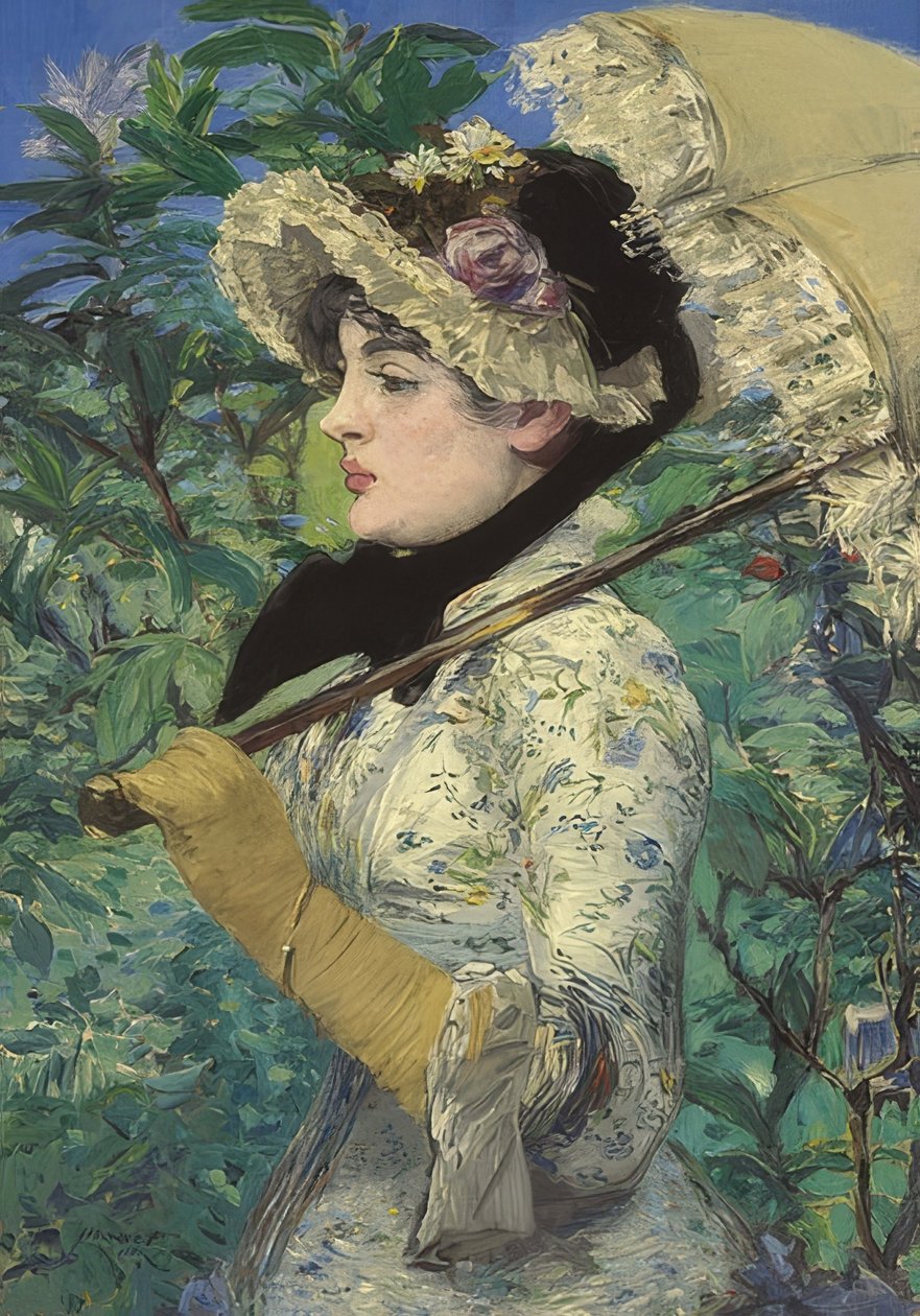 Jeanne (tavasz). 1881 alkotó: Édouard Manet