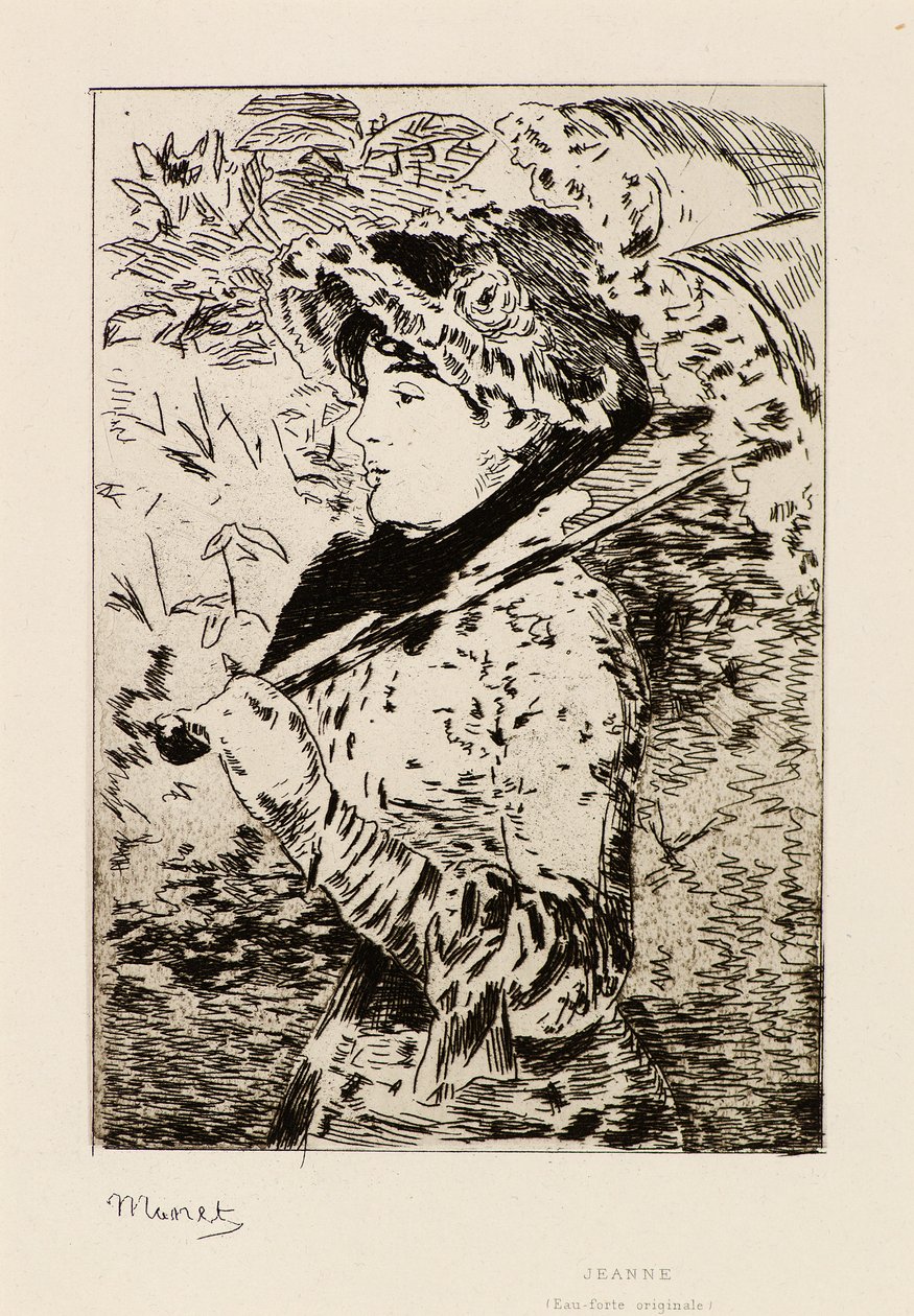 Jeanne alkotó: Édouard Manet