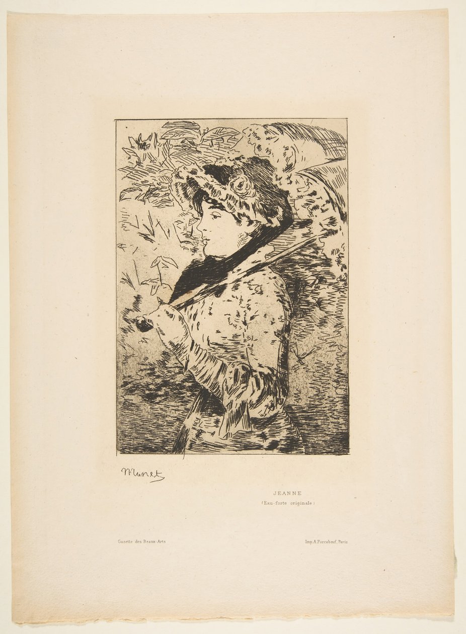Jeanne, 1882. alkotó: Édouard Manet