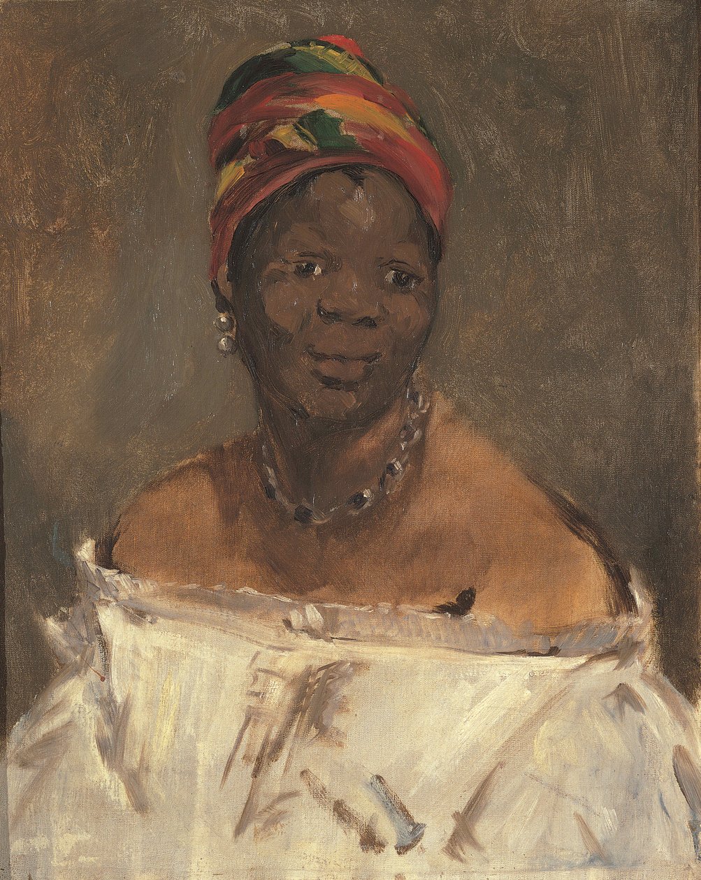 A Negress, 1862-1863. alkotó: Édouard Manet
