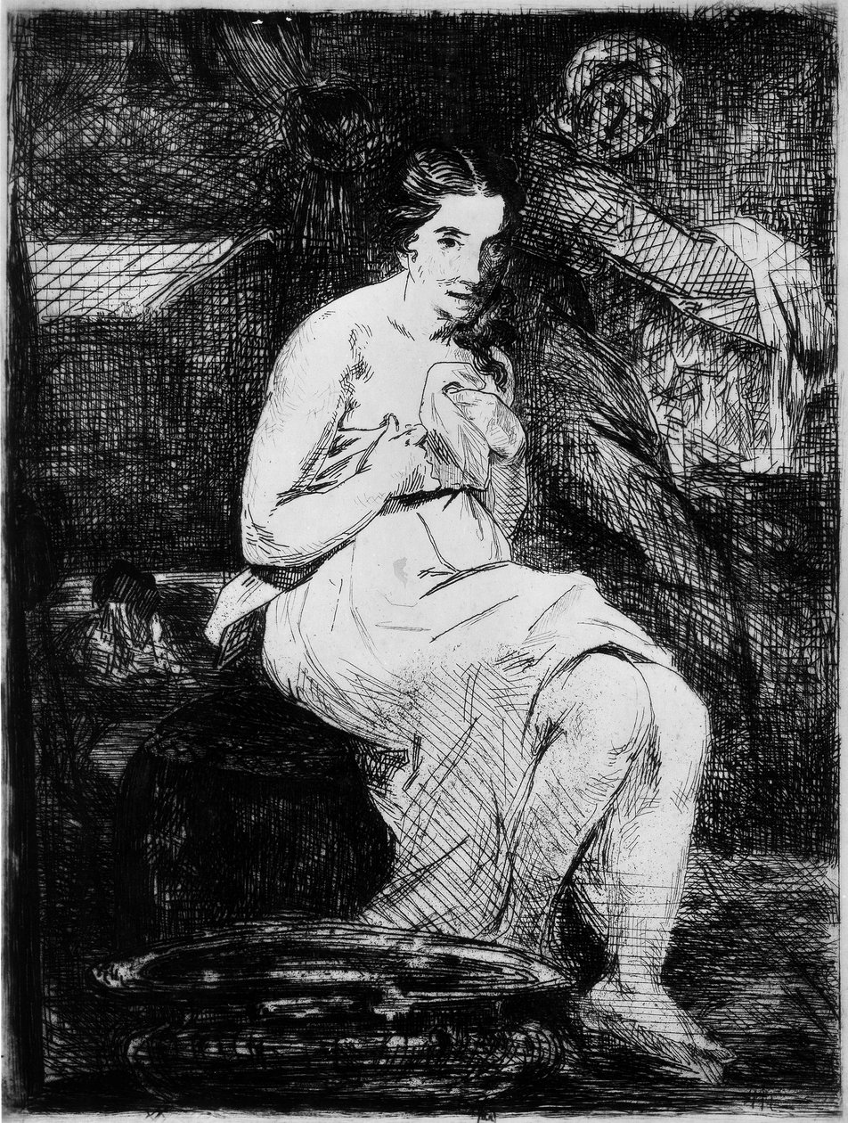 A WC, 1861 alkotó: Édouard Manet