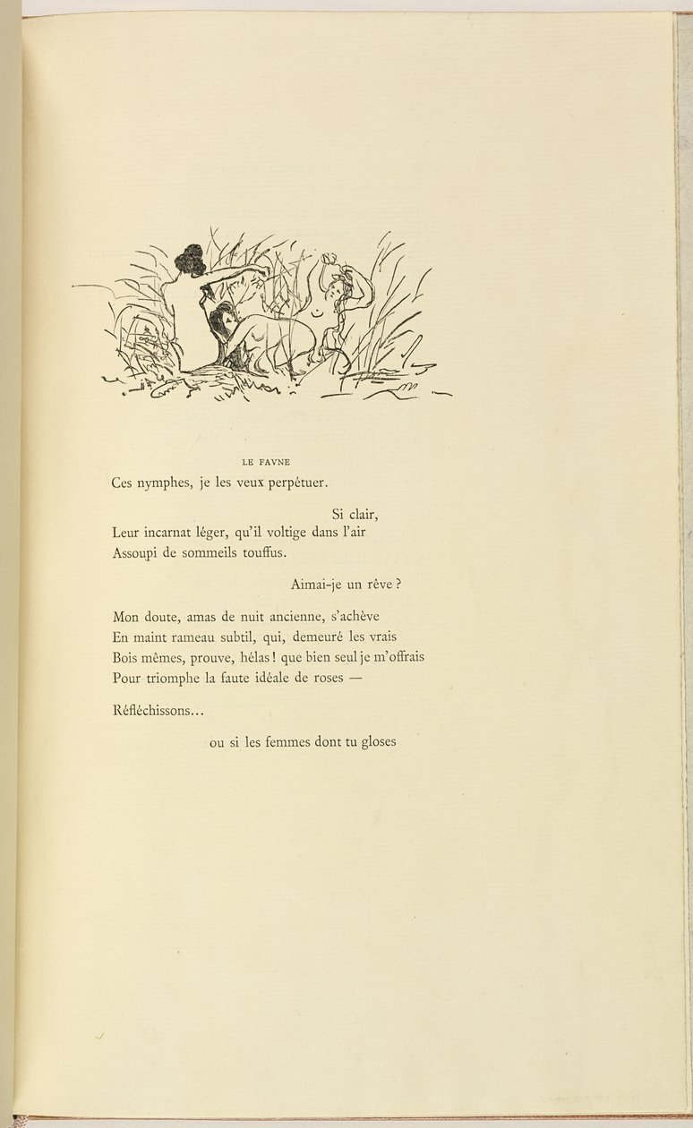Egy faun délutánja alkotó: Édouard Manet
