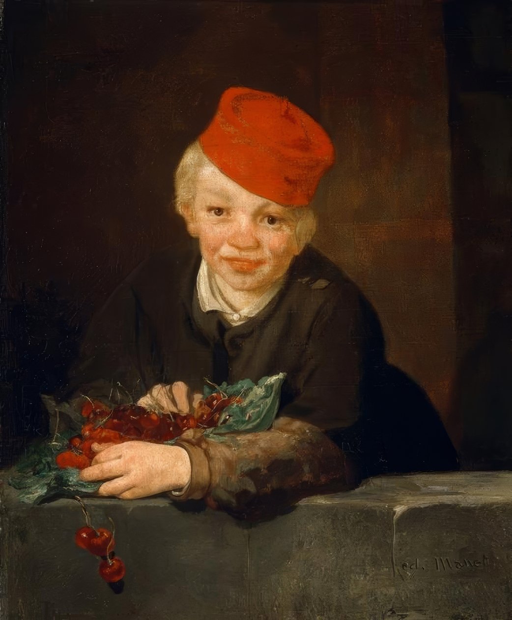 A Cherry Boy alkotó: Édouard Manet