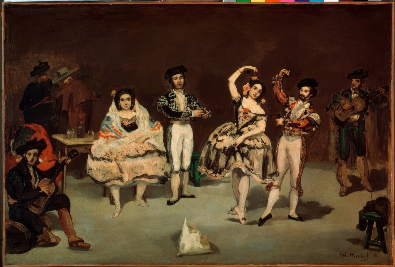 Spanyol balett alkotó: Édouard Manet