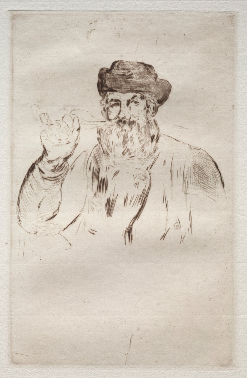 A dohányos. alkotó: Édouard Manet