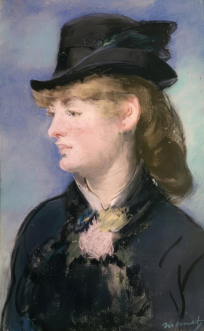 A Folies-Bergère bár pincérnőjének modellje alkotó: Édouard Manet