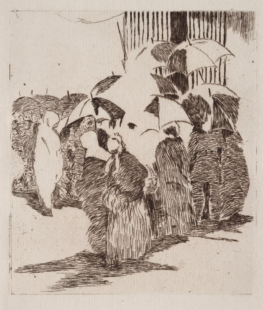 Sor a Hentesbolt előtt alkotó: Édouard Manet