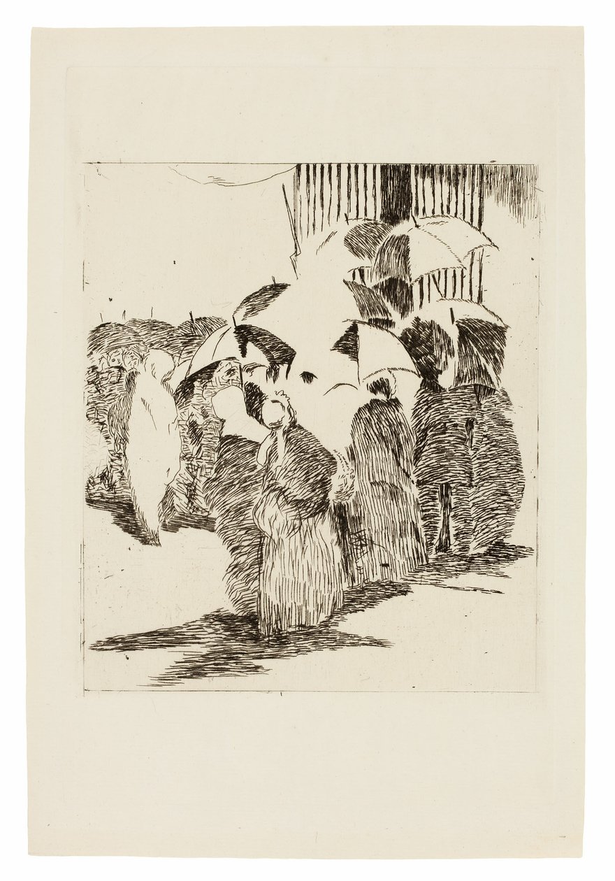Sor a Hentesbolt előtt alkotó: Édouard Manet