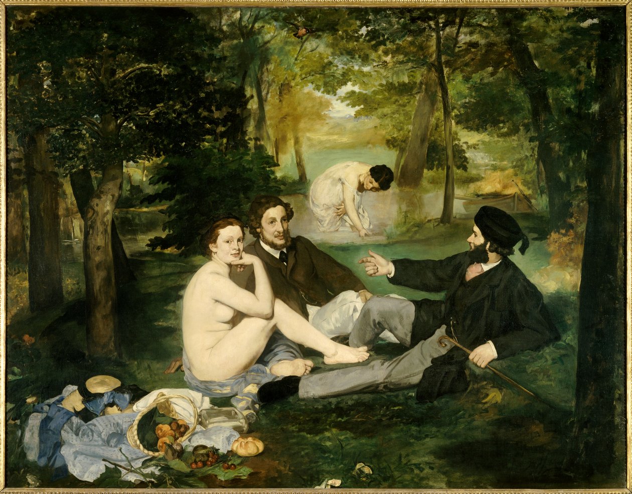 Ebéd a füvön alkotó: Édouard Manet