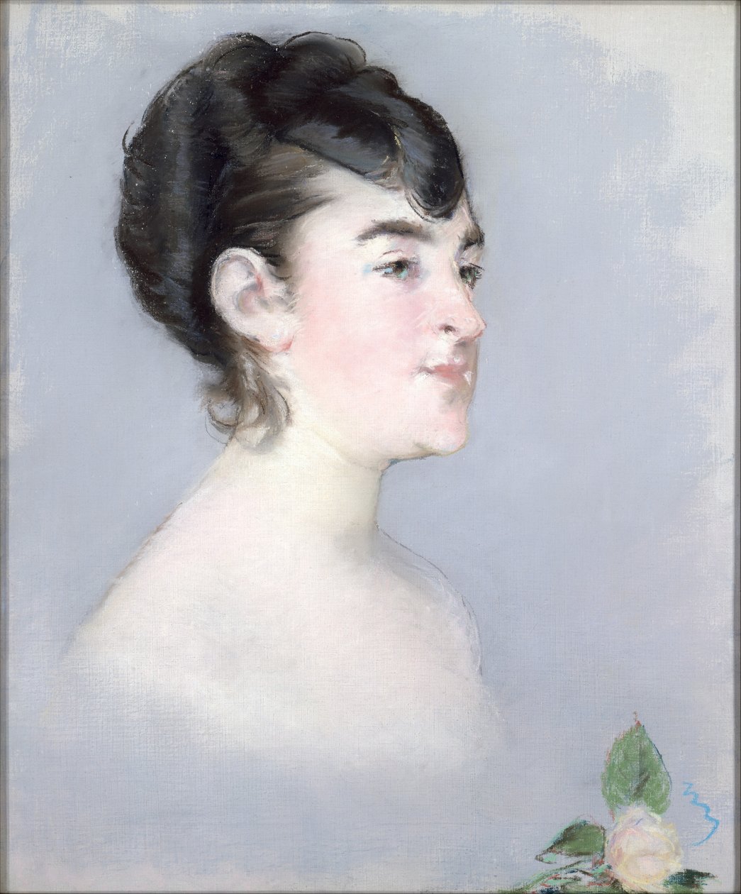 Isabelle Lemonnier kisasszony (1857-1926) alkotó: Édouard Manet