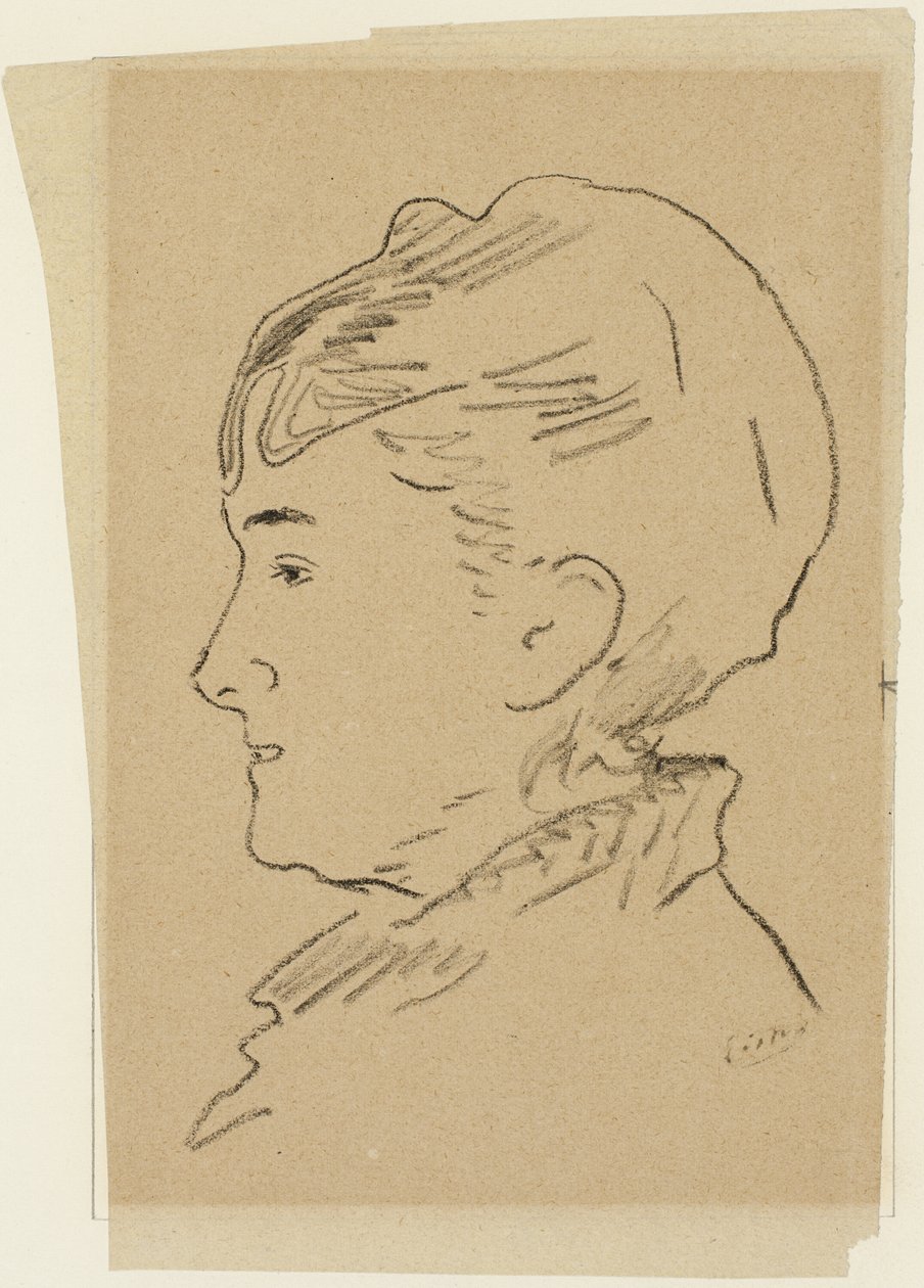 Isabelle Lemonnier kisasszony alkotó: Édouard Manet