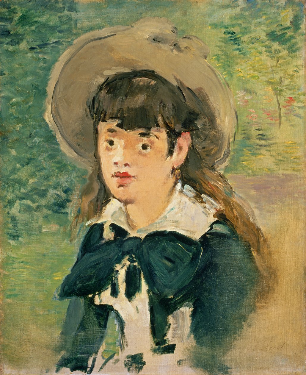 Voisin kisasszony, 1880 alkotó: Édouard Manet