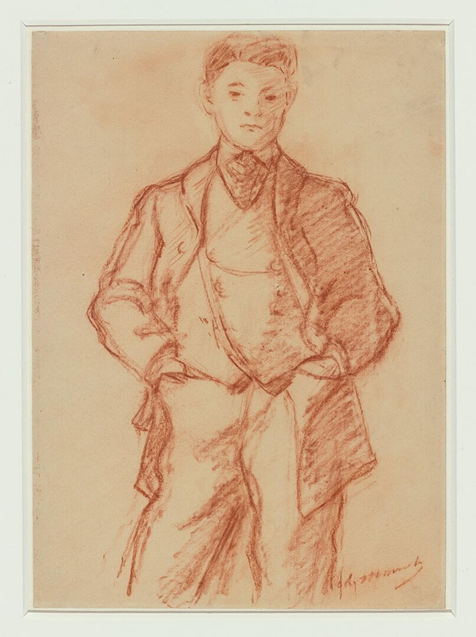 Manet - Léon Koëlla-Leenhoff portréja, 1868 körül alkotó: Édouard Manet