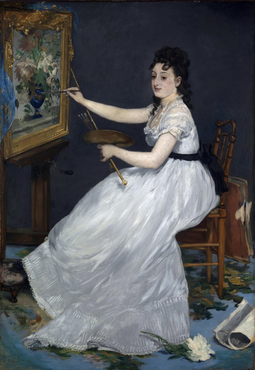 Manet, Edouard (1832-1883) Eva Gonzales (1849-1883) Olaj, vászon 1870 National Gallery, London 191x133,4 alkotó: Édouard Manet