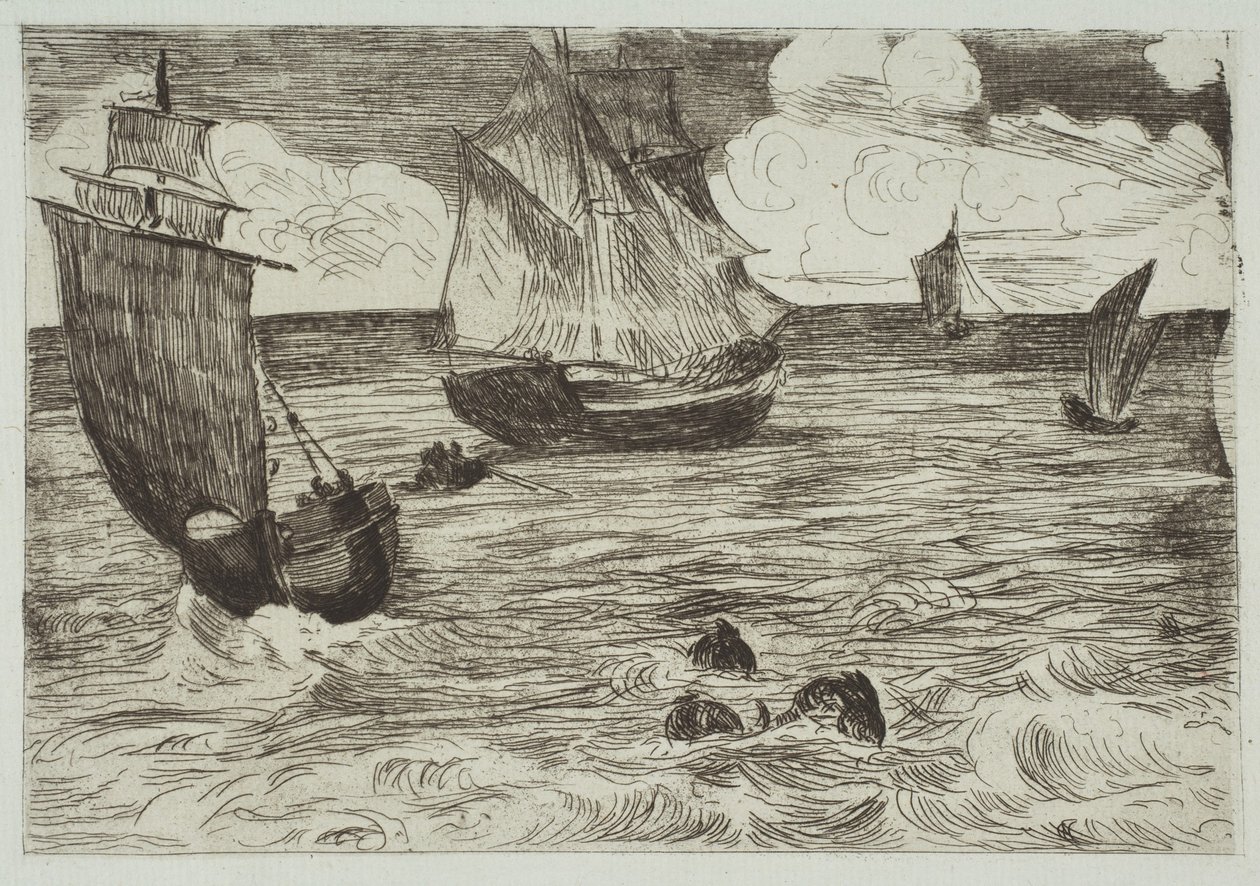 Tengerparti táj alkotó: Édouard Manet
