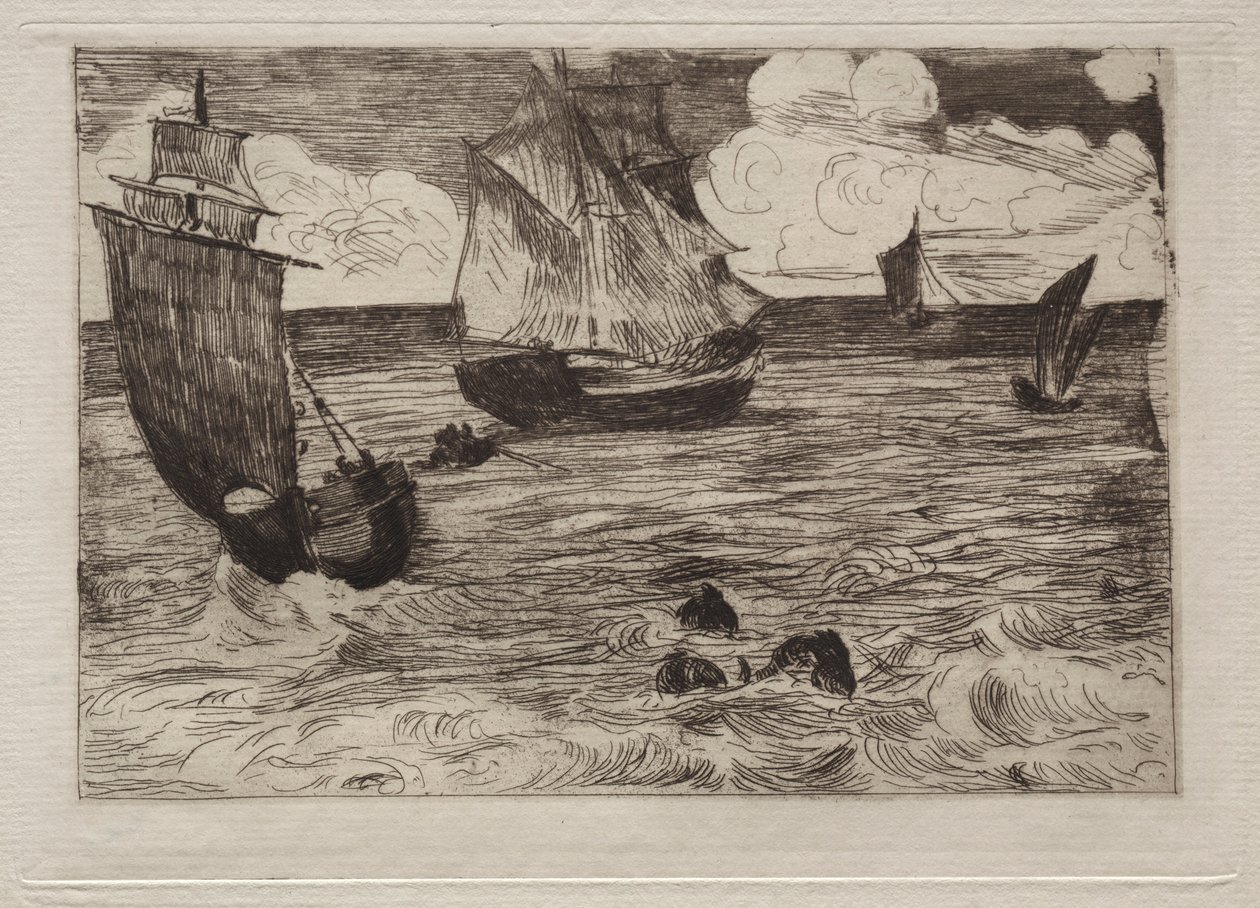 Tengeri. alkotó: Édouard Manet