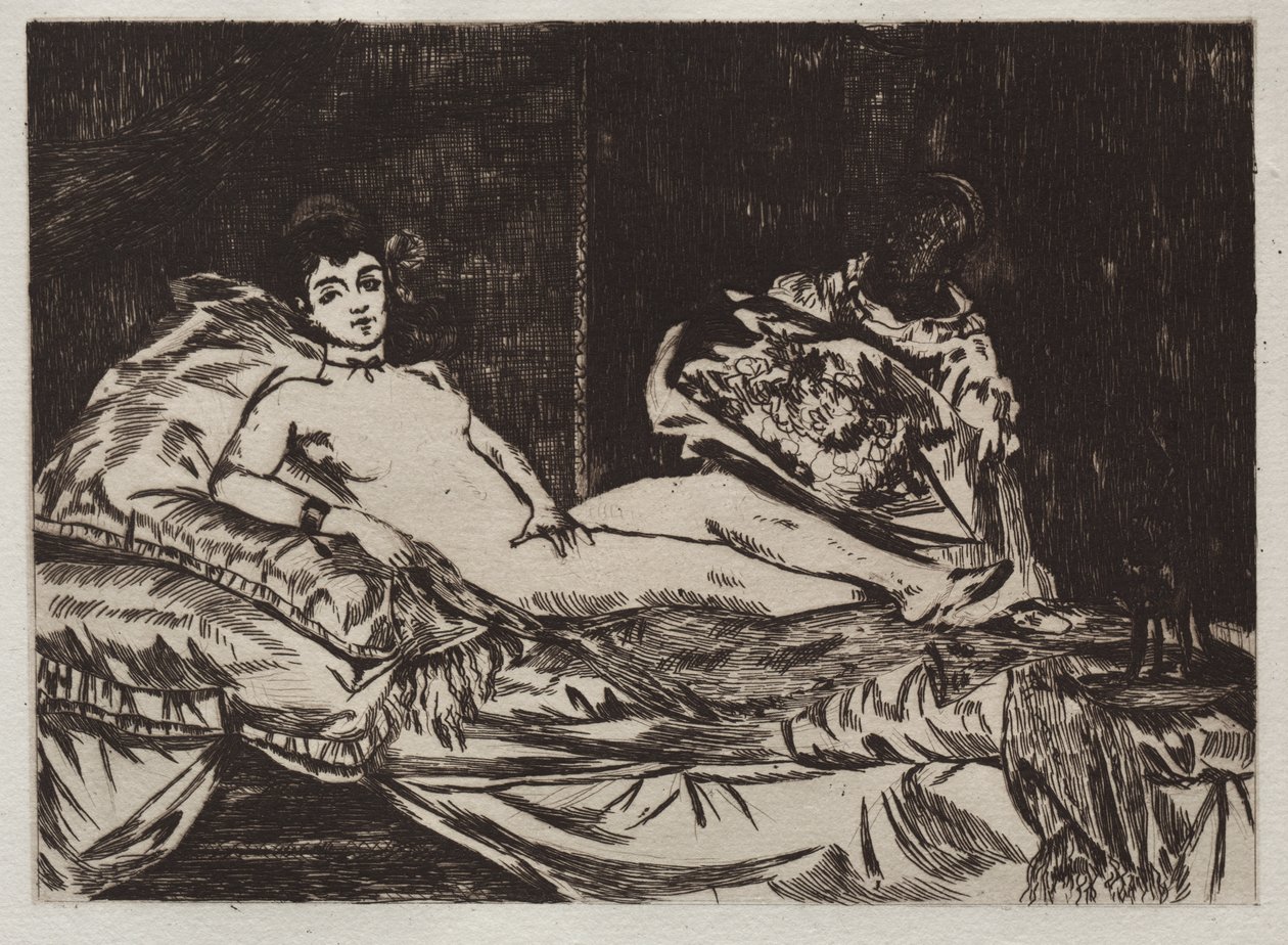 Olympia alkotó: Édouard Manet