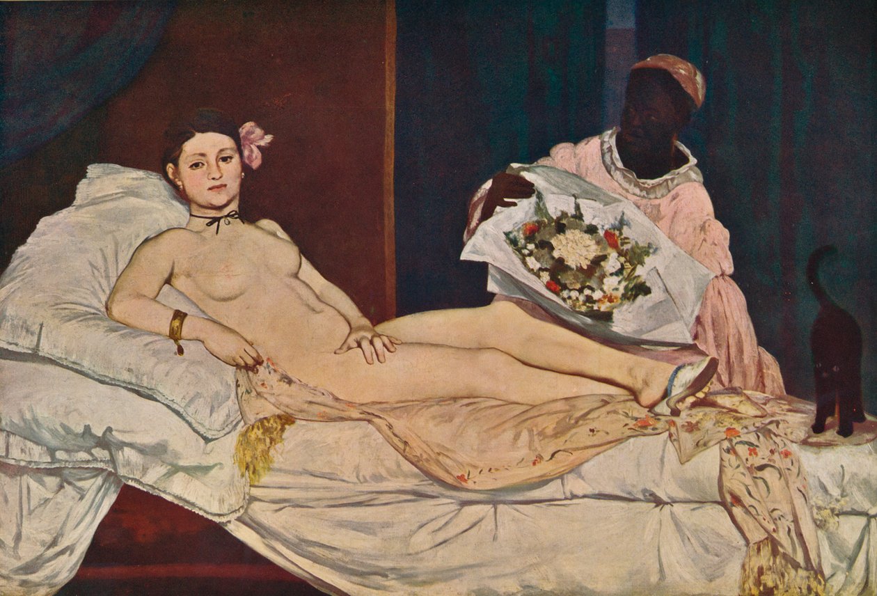 Olympia, 1863 alkotó: Édouard Manet
