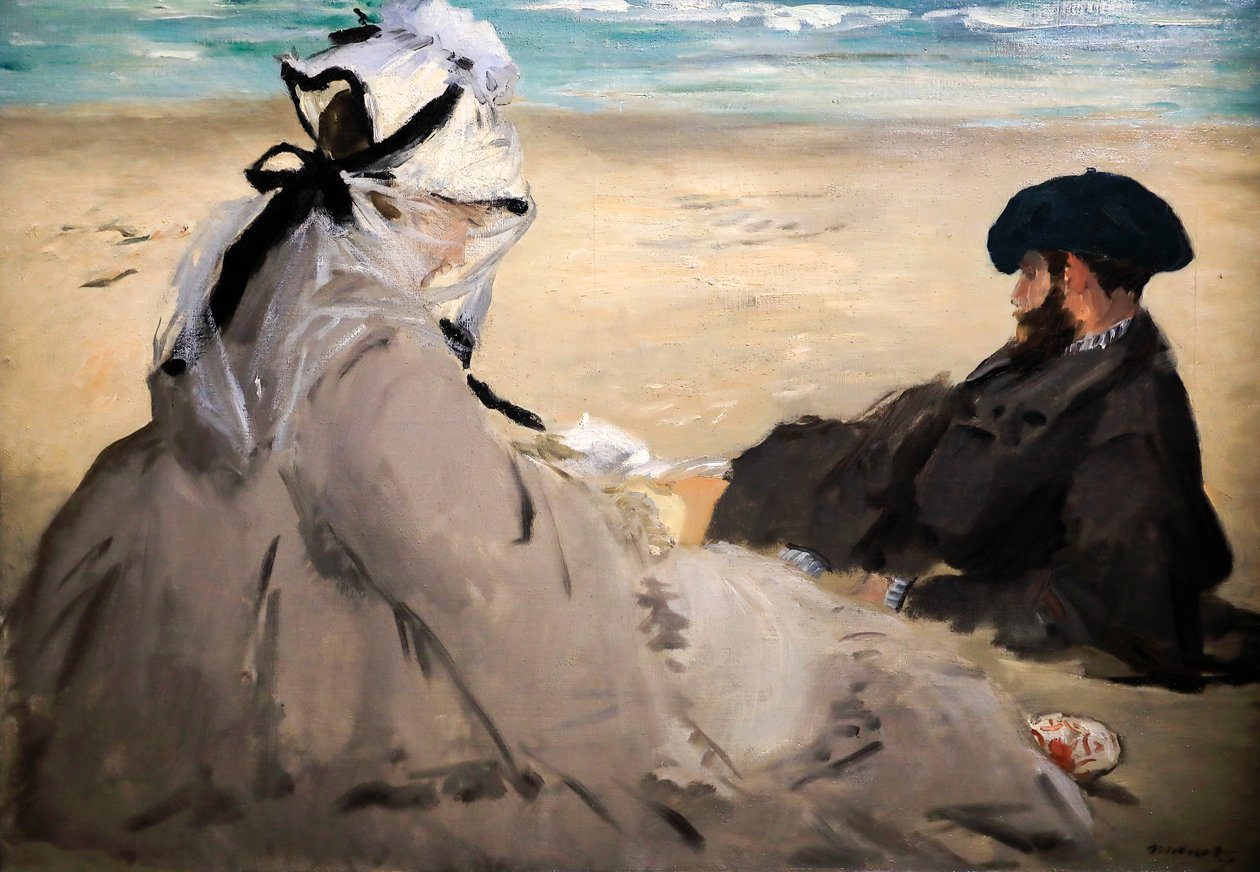 A tengerparton alkotó: Édouard Manet