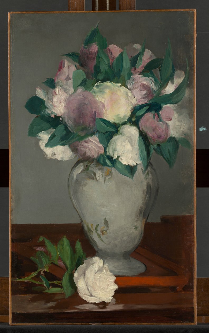 Bazsarózsák alkotó: Édouard Manet
