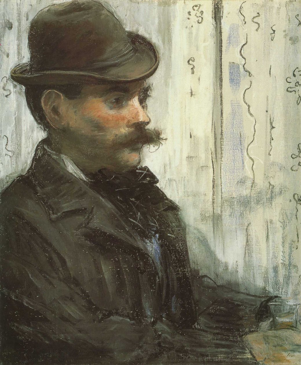 Alphonse Maureau portréja alkotó: Édouard Manet
