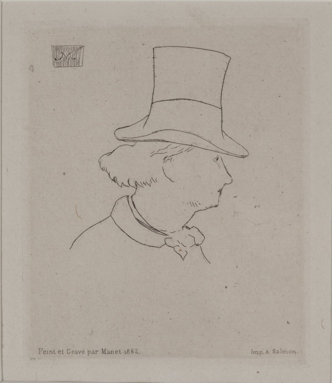Baudelaire portréja alkotó: Édouard Manet