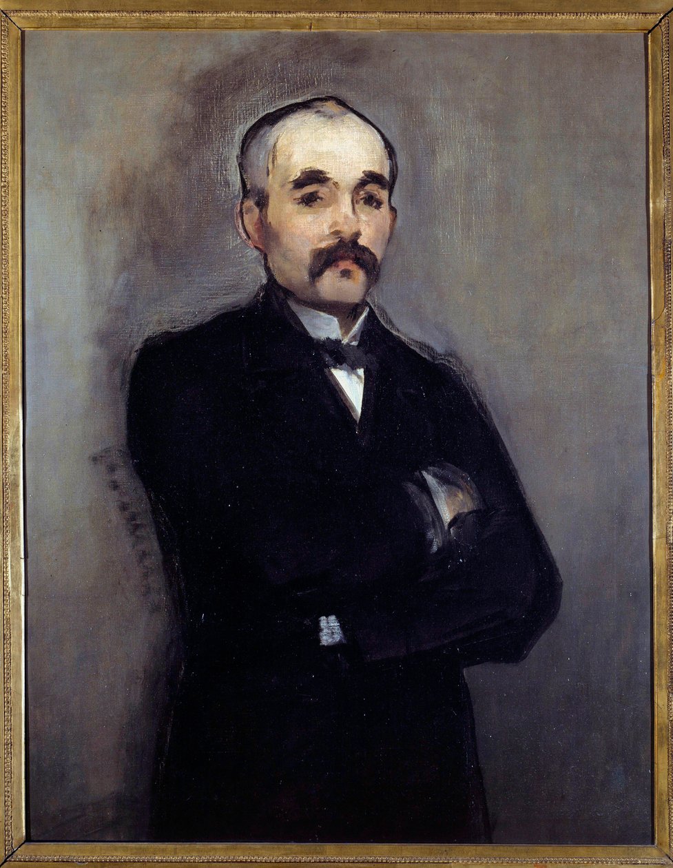 Georges Clemenceau portréja (1841-1929) Edouard Manet (1832-1883) festménye 19. század V. 0,94 x 0,74 m Párizs, Muse d
