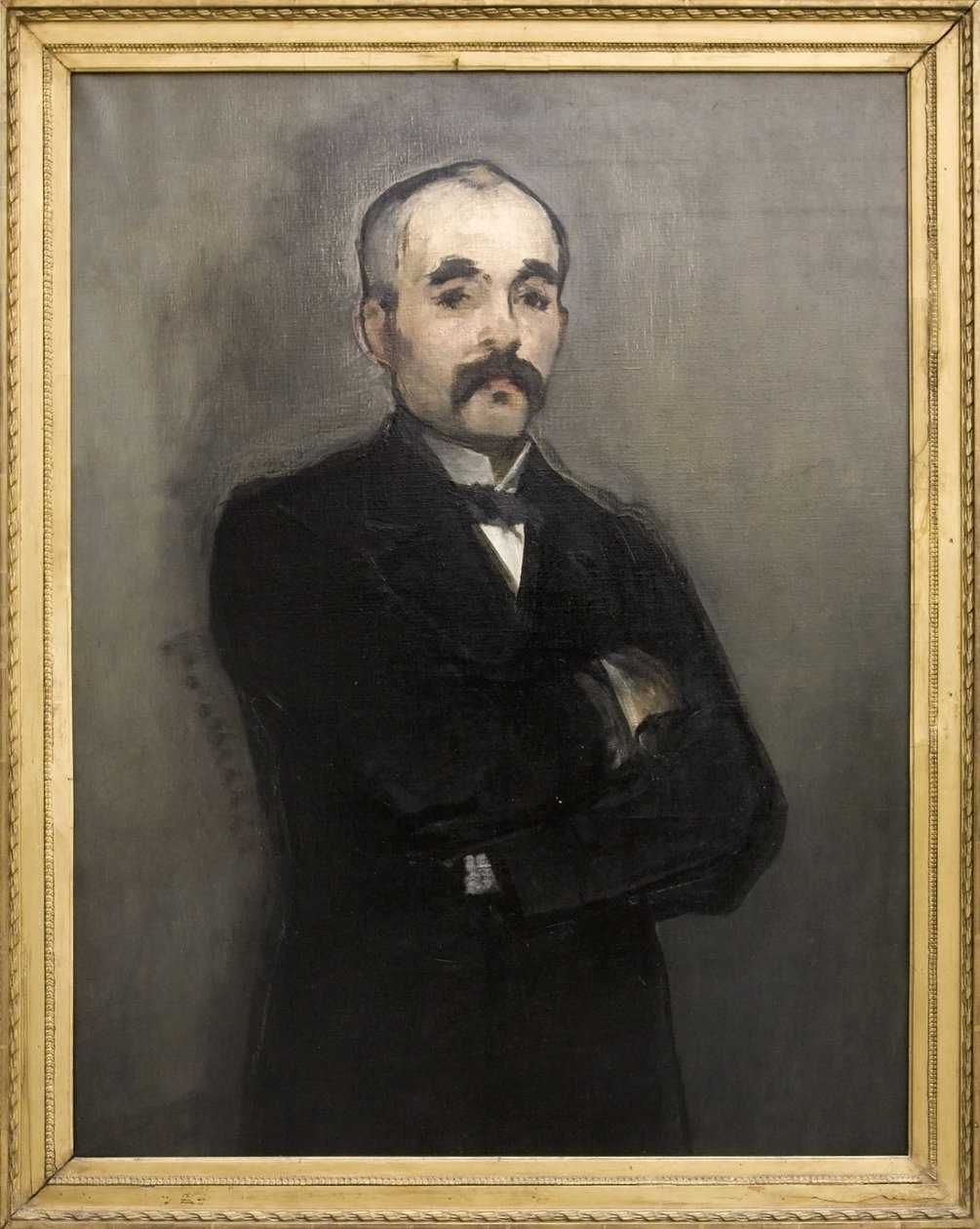 Georges Clemenceau portréja (olaj, vászon) alkotó: Édouard Manet