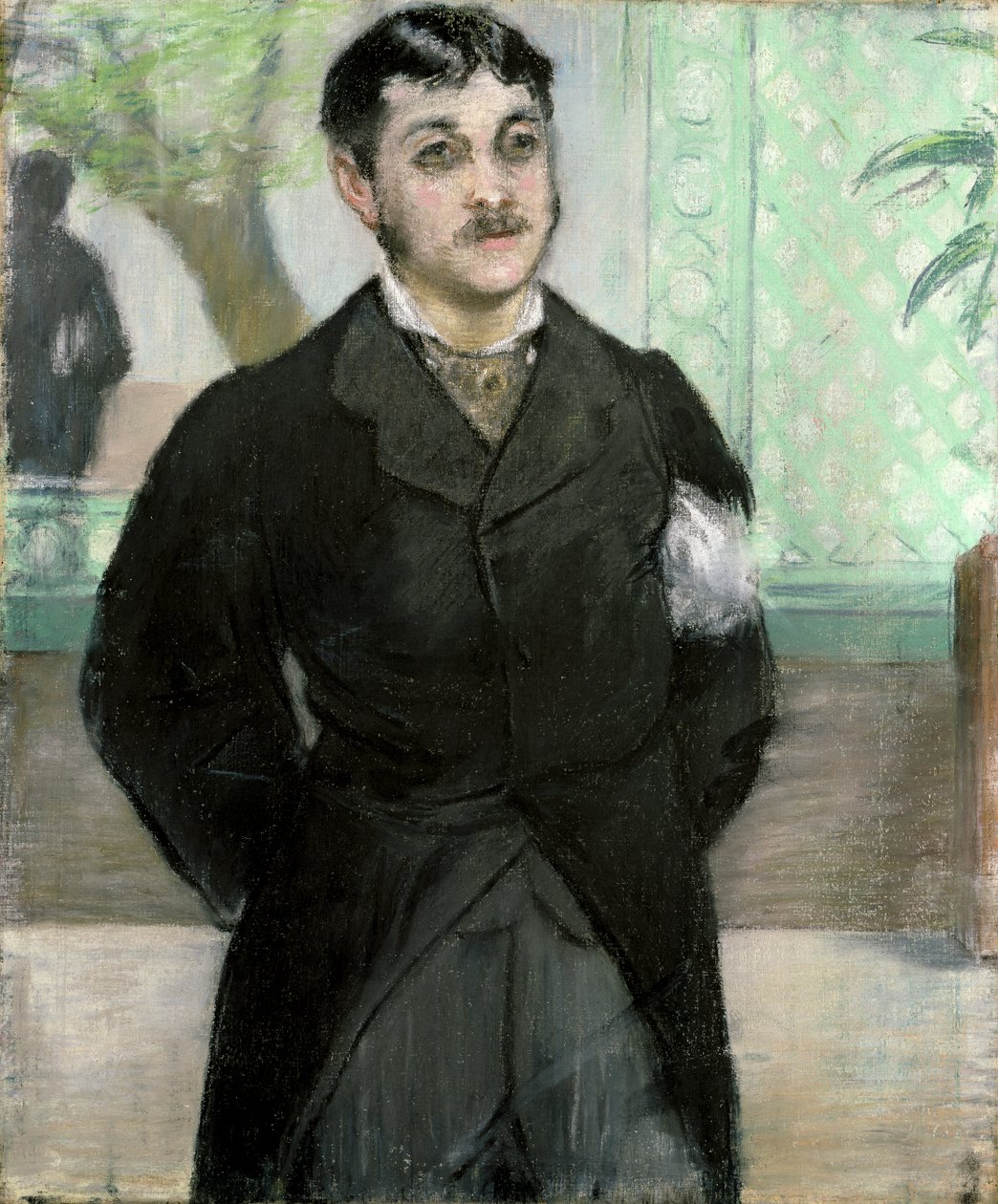 M. Gauthier-Lathuille, a „Le Pere Lathuille” étterem tulajdonosának fia portréja (pasztell, vászon) alkotó: Édouard Manet