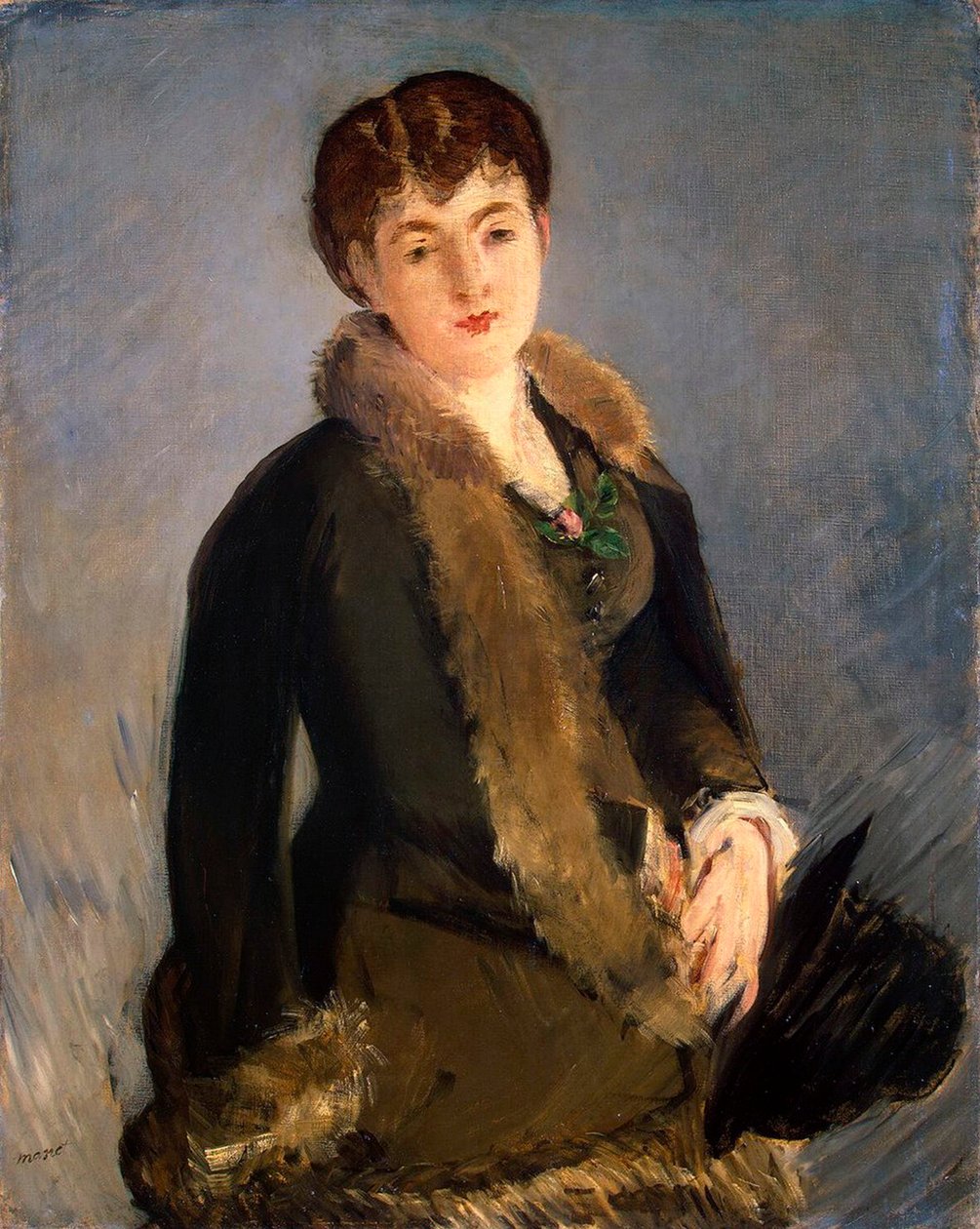 Mademoiselle Isabelle Lemonnier portréja, 1880. alkotó: Édouard Manet