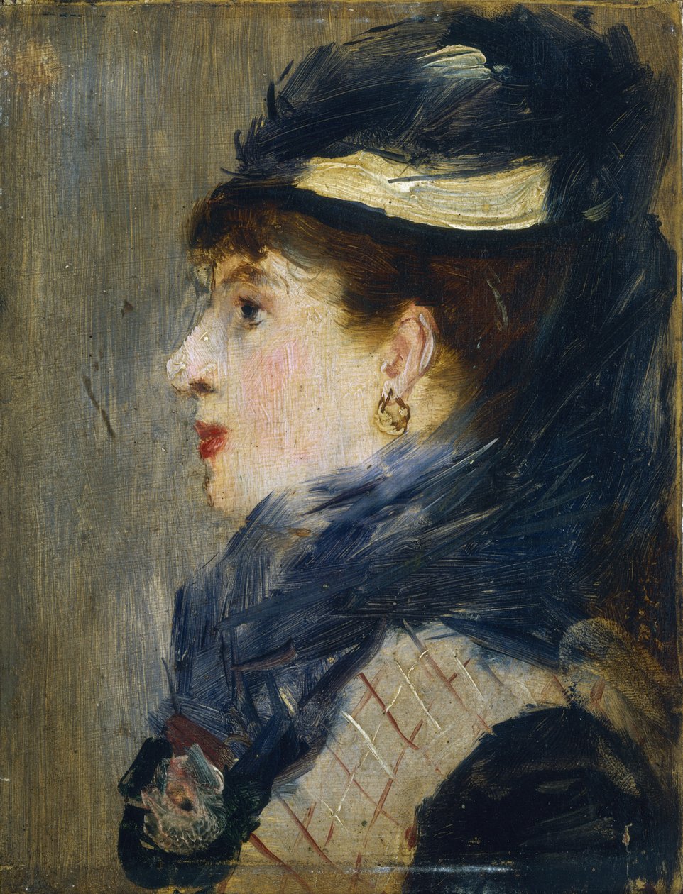 Hölgy portréja, c. 1879. alkotó: Édouard Manet