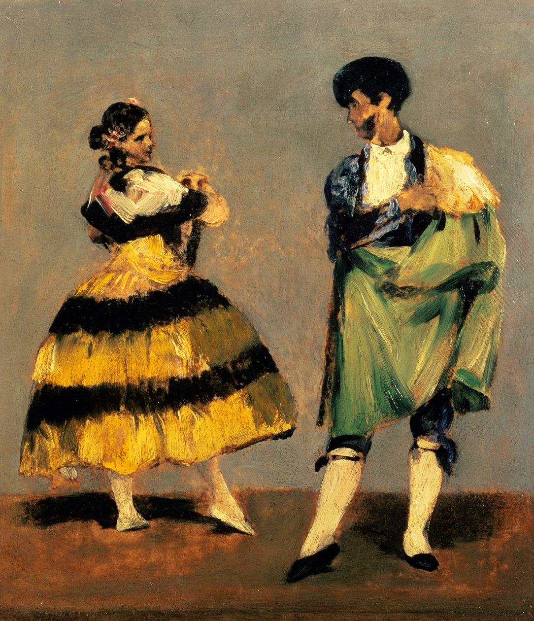 Spanyol táncosok, 1879 alkotó: Édouard Manet